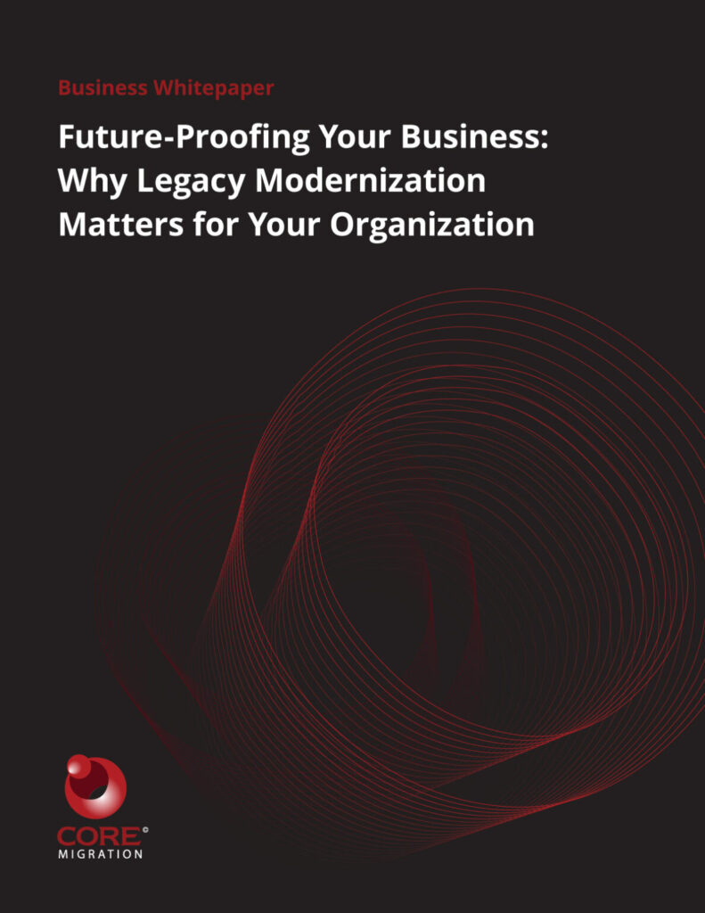 Future-Proofing Your Business: Why Legacy Modernization Matters for Your Organization book cover